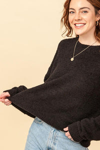 On Repeat Sweater, Black